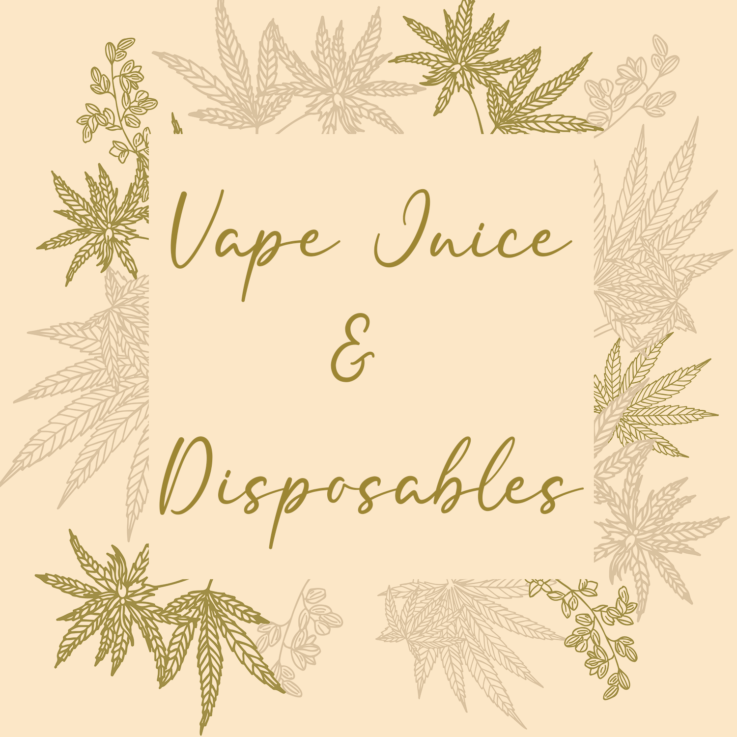 Vape juice and disposables